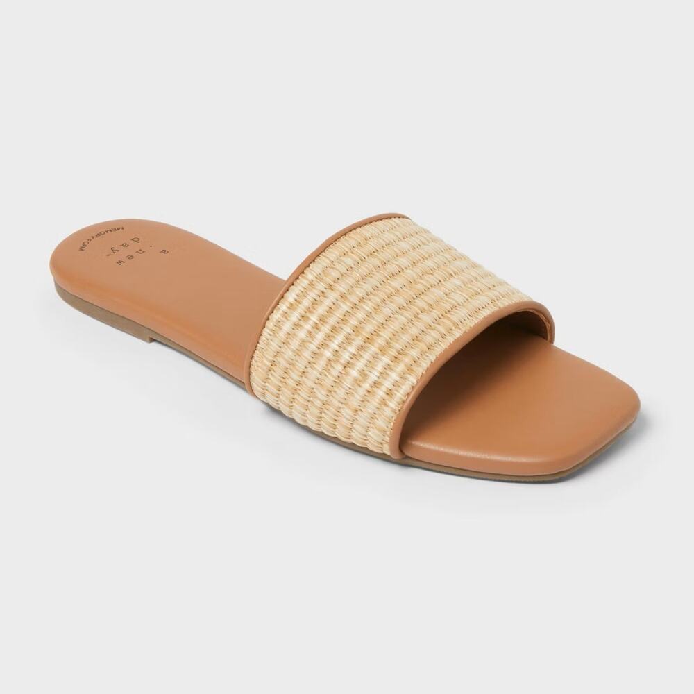 Women’s Maren Sandals - A New Day - Natural